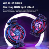 N5 Cell Phone Cooler for Gaming, Magnetic Smart Phone Cooling Fan Mobile Phone Radiator Marhaba International