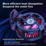 N5 Cell Phone Cooler for Gaming, Magnetic Smart Phone Cooling Fan Mobile Phone Radiator Marhaba International
