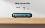 Anker PowerPort Atom III Slim (Four Ports) – Black(A2045K11) Marhaba International