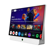 Powerology Portable FHD Smart TV - White Marhaba International