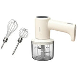 Porodo Lifestyle Multi-Function Rechargeable Hand Blender - Beige Marhaba International