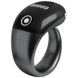 Green Lion Smart Zikr Ring with OLED Display - Black Marhaba International
