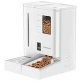 Porodo Petmate Automatic Pet Feeder with Wi-Fi, Camera & App Control - White Marhaba International