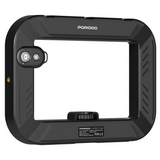 Porodo Lifestyle Handheld Ring Grip Camera & phone vlogging light with Desktop support & Phone clamp - Black Marhaba International