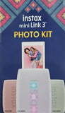 Fujifilm Instax Mini Link 3 Bundle, Pink