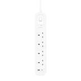 Surge Protector with USB-C and USB-A Ports (4 Outlet with 1 USB-C & 1 USB-A)