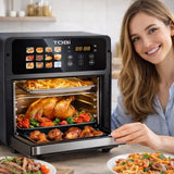 TOBI 16L 2400W Air Fryer With Full Color Touch Display 12 Automatic Marhaba International