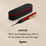 Dyson Airstrait HT01 Hair Straightener, Red Velvet- 596929-01