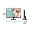 BenQ GW2790 27-Inch Monitor / IPS FHD / 1920x1080p / 100Hz Refresh Rate / Built-in Speakers / Adaptive Brightnes / Dual HDMI & Display Port / Anti-Glare / Bezel-less / Eye Care - Black