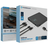 Powerology VoltStream 20000mAh Power Bank - Black Marhaba International