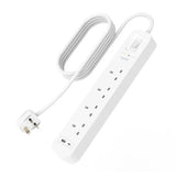 Surge Protector with USB-C and USB-A Ports (4 Outlet with 1 USB-C & 1 USB-A) Marhaba International
