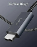 Anker USB-C to HDMI 1.8m / 6ft Nylon Cable 4K 60Hz Video Adapter Cable A8730 Marhaba International
