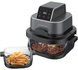 Porodo 4 in 1 Air Fryer / Dual Design / 4 Cooking Modes / 1500W Power