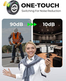 Hollyland Lark M2 Wireless Lavalier Microphone Combo Version / 2TX+3RX / Compatible with Camera, iPhone, iPad - Black