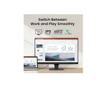 BenQ GW2490 24 Inch Monitor / IPS FHD / 1920x1080 / 100Hz Refresh Rate / Dual HDMI & Display Port / Built-in Speaker / Bezel-less / Eye Care - Black