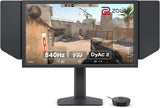 BenQ ZOWIE XL2586X 24.5 inch Esports Gaming Monitor | Fast TN Flat | FHD 1920x1080 | 540Hz Refresh Rate | Adaptive-Sync | DP+HDMI - Grey