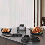 Porodo 4 in 1 Air Fryer / Dual Design / 4 Cooking Modes / 1500W Power Marhaba International