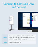 كابل محول فيديو Anker USB-C إلى HDMI بطول 1.8 متر / 6 أقدام من النايلون بدقة 4K وتردد 60 هرتز A8730