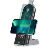 Green 7 in 1 Dual Coil Max Wireless Charger 15W - Black Marhaba International