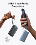 Anker Nano Power Bank (30W, Built-In USB-C Cable)A1259H11 Marhaba International