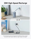 Anker Nano Power Bank (30W, Built-In USB-C Cable)A1259H11 Marhaba International