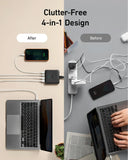 Anker USB C Charger, 543 (65W II), PIQ 3.0 & GaN 4-Port Slim Fast Wall Charger(A2046K11) Marhaba International