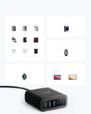 Anker Charger (112W, 6 Ports)A2154K11 Marhaba International