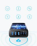 Anker Charger (112W, 6 Ports)A2154K11 Marhaba International