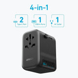 Anker PowerExtend Travel Adapter 65W With USB C Charger A9213 Marhaba International