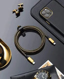 Anker Powerline+ III USB-C to Lightning Connector 6ft/1.8m (A8843hb1) – Gold Marhaba International
