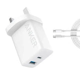 Anker 20W Dual Port High Speed Charger With USB-C Cable - B2348K21 Marhaba International