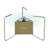 Green Lion 3-Burner Foldable Camping Stove - Khaki Marhaba International