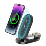 3 In 1 Foldable Bracket Wireless Charger Marhaba International