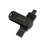 فلاش درايف 4 في 1 برو من جرين ليون - أسود