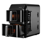 Green Lion Double-Decker Pro Digital Air Fryer 10.2L - Black