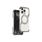 Green Lion Edge Y MagSafe Bezel Less Case for iPhone 16 Pro(gold) Marhaba International