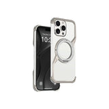 Green Lion Edge Y MagSafe Bezel Less Case for iPhone 16 Pro Max(gray) Marhaba International