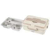 Green Lion GLB-05 Electric Lunchbox - Beige Marhaba International