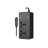 Green Lion GC-200 Car Inverter - Black Marhaba International