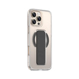Green Lion MagSafe Leather Grip for iPhone 16 Pro(Black) Marhaba International