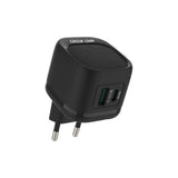 Green Lion PD20W+QC Wall Charger With USB-C To Lightning Cable - Black Marhaba International