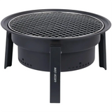 Green Lion Grill Sphere Foldable BBQ Grill - Black Marhaba International