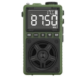 Green Lion Voyager Portable Radio | Flash Light | Speaker - Green