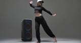 Goaltage SP13 PartyPulse Party Speaker including Remote Control and Wireless Microphone with High-Power Wireless Bluetooth Connection Marhaba International