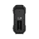 Goaltage SP15 BassFusion Party Speaker including Wireless Microphone, Multiple Connections, RGB Lights,TWS Functionality and Splash Proof Design