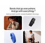 Google Fitbit Air Fitness Smartwatch Qatar Display