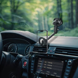 Green Lion GX-39 Suction Phone Holder - Black