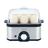 Green Lion 3-Tier Egg Cooker | Vegetable Steamer 500W - Gray Marhaba International