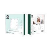 Green Lion Brightening 9 Led Makeup Mirror - White Marhaba International