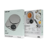 Green Lion Dual Kitchen Scale - Silver Marhaba International